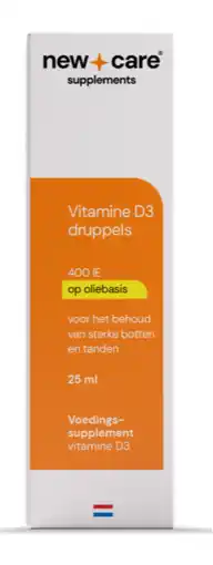 De Online Drogist New Care D3 Oliebasis Druppels 25ML aanbieding