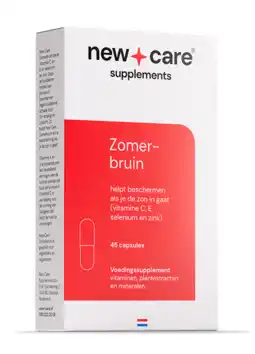 De Online Drogist New Care Zomerbruin Capsules 45CP aanbieding