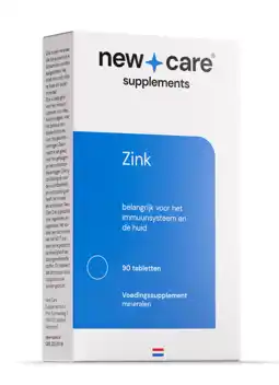 De Online Drogist New Care Zink Tabletten 90TB aanbieding