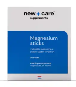 De Online Drogist New Care Magnesium Sticks 30ST aanbieding