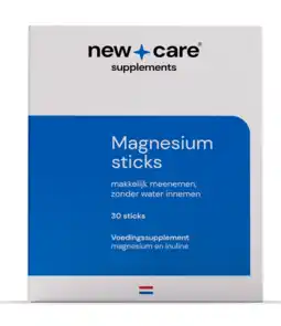 De Online Drogist New Care Magnesium Sticks 30ST aanbieding