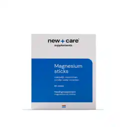De Online Drogist New Care Magnesium Sticks 30ST aanbieding