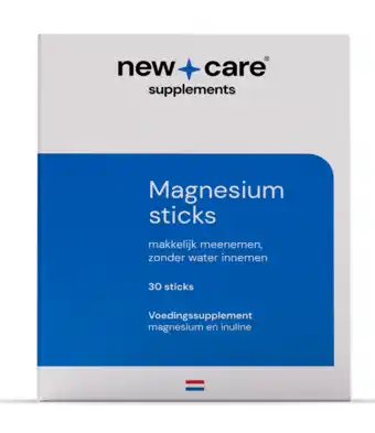 De Online Drogist New Care Magnesium Sticks 30ST aanbieding