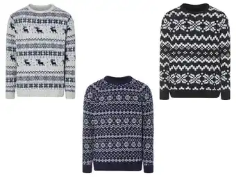 Lidl LIVERGY Heren Kersttrui aanbieding