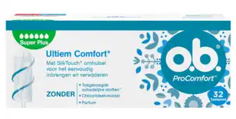 De Online Drogist OB ProComfort Tampons Super Plus 32ST aanbieding