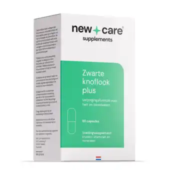 De Online Drogist New Care Zwarte Knoflook Plus Capsules 60CP aanbieding