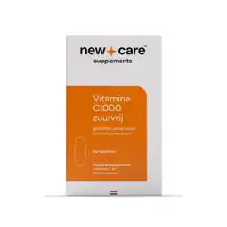 De Online Drogist New Care Zuurvrije C1000 Tabletten 60TB aanbieding