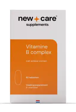 De Online Drogist New Care Vitamine B Complex Tabletten 60TB aanbieding