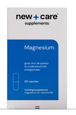 De Online Drogist New Care Magnesium Capsules 120CP aanbieding