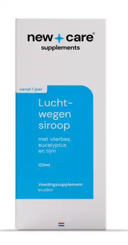 De Online Drogist New Care Luchtwegen Siroop 125ML aanbieding