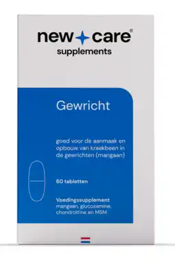 De Online Drogist New Care Gewricht Tabletten 60TB aanbieding