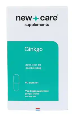 De Online Drogist New Care Ginko Capsules 60CP aanbieding