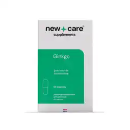 De Online Drogist New Care Ginko Capsules 60CP aanbieding
