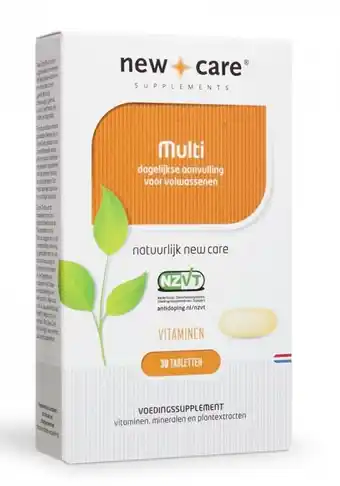 De Online Drogist New Care Multi Tabletten 120TB aanbieding
