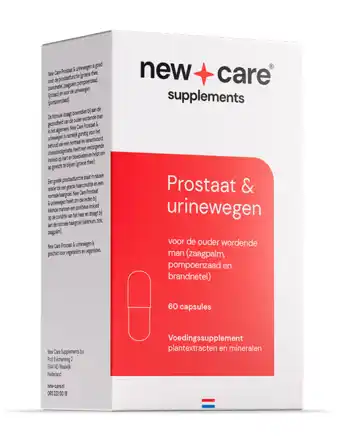 De Online Drogist New Care Prostaat & Urinewegen Capsules 60CP aanbieding
