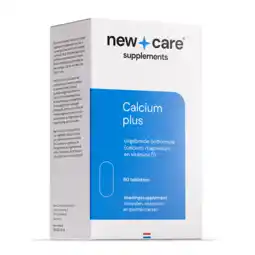 De Online Drogist New Care Calcium Plus Tabletten 60TB aanbieding