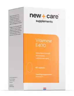 De Online Drogist New Care E400 Vitaminen Capsules 60CP aanbieding
