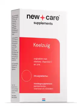 De Online Drogist New Care Keelzuig Tabletten 24ST aanbieding