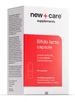 De Online Drogist New Care Bifido Lacto Capsules 60CP aanbieding