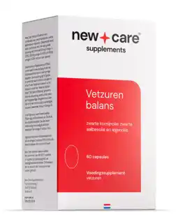 De Online Drogist New Care Vetzuren Balans Capsules 60CP aanbieding