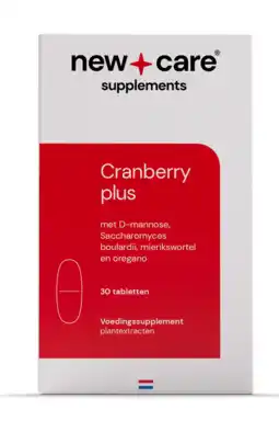 De Online Drogist New Care Cranberry Plus Tabletten 30TB aanbieding
