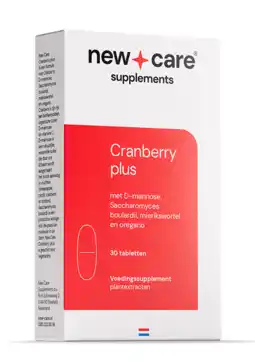 De Online Drogist New Care Cranberry Plus Tabletten 30TB aanbieding