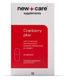 De Online Drogist New Care Cranberry Plus Tabletten 30TB aanbieding
