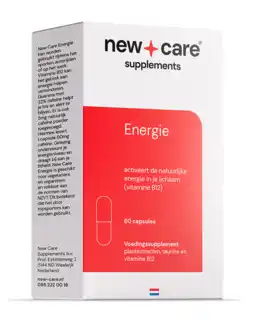 De Online Drogist New Care Energie Capsules 60CP aanbieding
