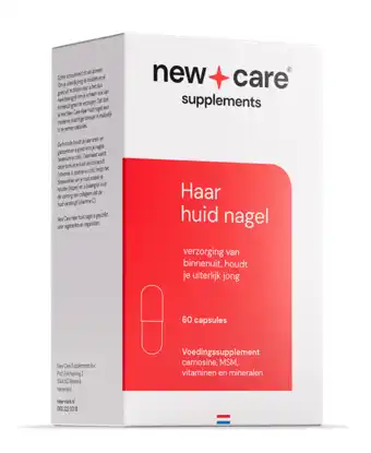 De Online Drogist New Care Haar Huid Nagel Capsules 60CP aanbieding