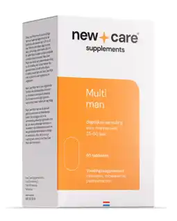 De Online Drogist New Care Multi Man Tabletten 60TB aanbieding