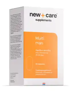 De Online Drogist New Care Multi Man Tabletten 60TB aanbieding
