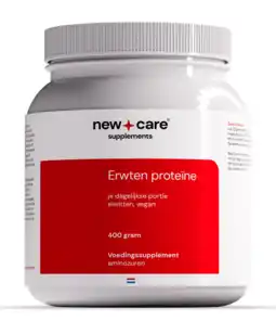 De Online Drogist New Care Erwten Proteïne Poeder 400GR aanbieding