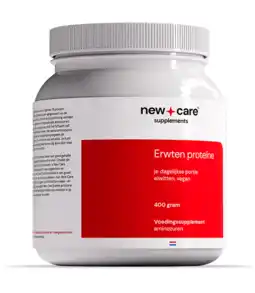 De Online Drogist New Care Erwten Proteïne Poeder 400GR aanbieding