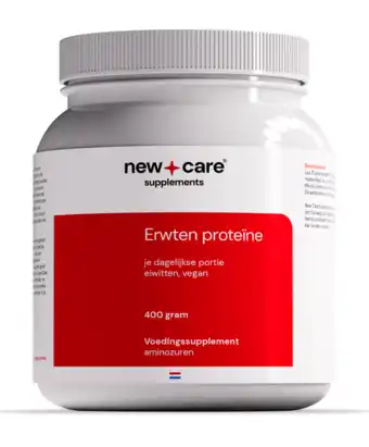 De Online Drogist New Care Erwten Proteïne Poeder 400GR aanbieding