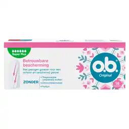 De Online Drogist OB Original Tampons Super Plus 16ST aanbieding