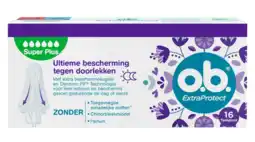 De Online Drogist OB Extra Protect Tampons Super + Comfort 16ST aanbieding