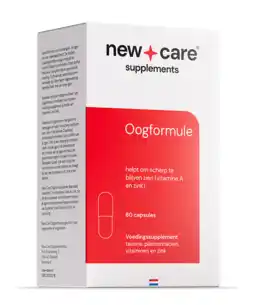 De Online Drogist New Care Oogformule Capsules 60CP aanbieding
