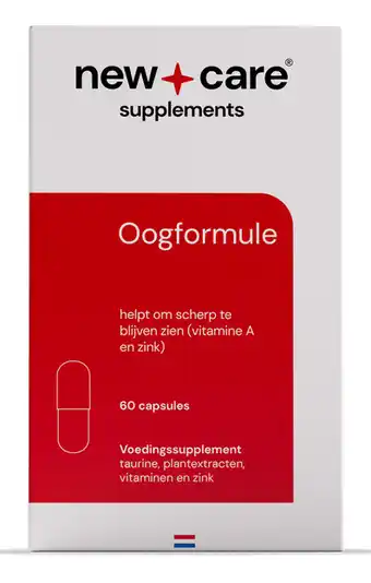 De Online Drogist New Care Oogformule Capsules 60CP aanbieding