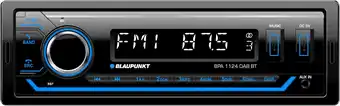 Amazon Blaupunkt BPA1124BT Autoradio meerkleurig met Dab+, RDS, Bluetooth, 2 x USB aanbieding