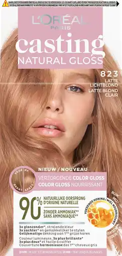 Wehkamp L'Oréal Paris Casting Natural Gloss haarkleuring - Latte Lichtblond aanbieding