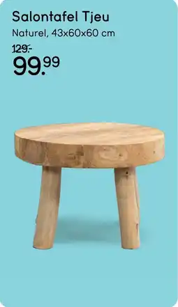 Leen Bakker Salontafel Tjeu aanbieding