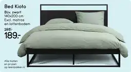 Leen Bakker Bed Kioto aanbieding
