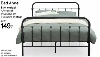 Leen Bakker Bed Anne aanbieding