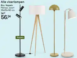 Leen Bakker Alle vloerlampen aanbieding