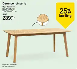 Leen Bakker Durance tuinserie aanbieding
