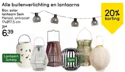 Leen Bakker Alle buitenverlichting en lantaarns aanbieding