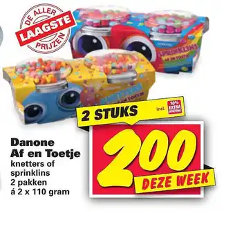 Nettorama Danone Af En Toetje 110g aanbieding