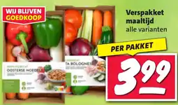 Nettorama Verspakket maaltijd aanbieding