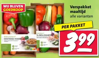 Nettorama Verspakket maaltijd aanbieding