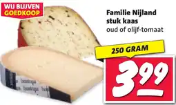 Nettorama Familie Nijland stuk kaas aanbieding